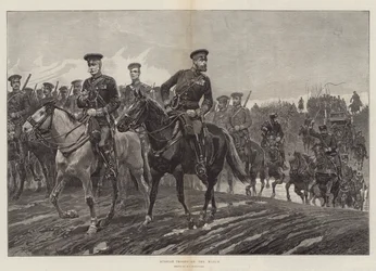 Russian Troops on the March